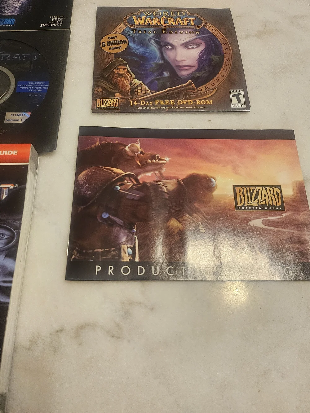 Vintage Blizzard 1998 StarCraft Battle Chest - Black Edition